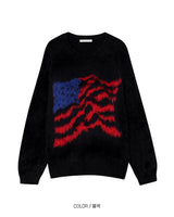 ALL - USA Flag Angora Knitwear (3 colors)