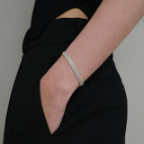 シルバーファブーブレスレット / silver fabou bracelet (vermeil)
