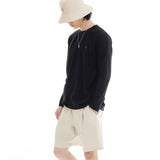 ワンタックワイドフィットショートパンツ/ONE TUCK WIDE FIT SHORT PANTS-OATMEAL