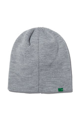 テディベアワッペンビーニー / T.D BEAR Wappen Beanie_Grey (6678723297398)