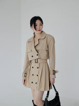 トレンチクロップジャケット / Trench Crop Jacket (3color)