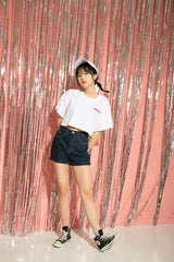 オリジナルクロップTシャツ/TOP(8610) original crop tea