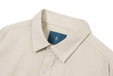 ソリッドスエードシャツS95/Solid Suede Shirt S95 Ivory