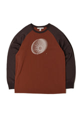 GARDEN SYMBOL GRAPHIC  REGLAN T-SHIRT (brick mix)