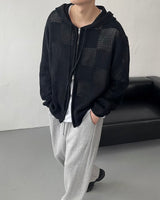 ノアール２wayフードジップアップ / Noir Two-Way Hood Zip-Up (4 colors)