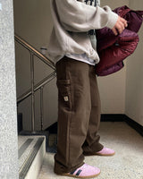 No.0535 MAC work pocket cotton PT (3color)