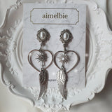 エンジェルハートピアス / Silver Angel Heart Piercing