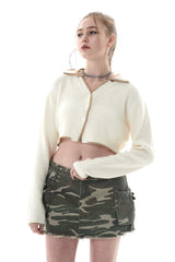 ミリタリーミニスカート/MILITARY MINI SKIRT