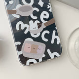 アイスもちうさぎスマホケース