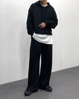 オールインワンプリーツパンツ/FL All-in-One Pleated Pants (4 colors)