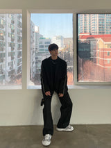 A Nock Deco Denim Pants (2color)