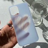 Blue - Chocolate Heart Phone Case