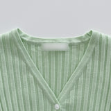Miss Daily V-Neck Cropped Cardigan [4 colors]