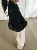 リールシャーリングショルダーバッグ