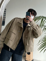 ジャーディンオーバーフィットショートジャケット/JARDIN OVERFIT SHORT JACKET