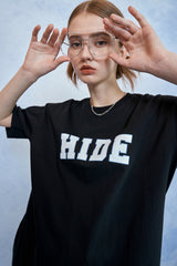 HIDE Logo Graphic T-Shirt (Black) (6570995548278)