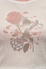 ローズTシャツ