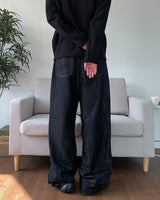 Non-fade Raw Denim Pants