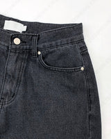 ナッピングワイドジーンズ / TN Napping Wide Black Jeans