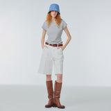 Denim bucket hat