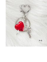 ハイティーンドラゴンハートペンダントキーリング / High Teen Dragon Heart Pendant Keyring