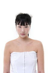 SATIN RIBBON / WHITE