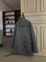 ASCLO Belted Wool P Coat (2color)