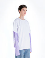 タイダイ 長袖Tシャツ パープル /tiedye long sleeve purple (4437310177398)