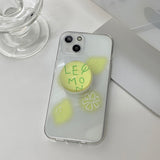 チェリーレモンフォーンケース スマホグリップセット