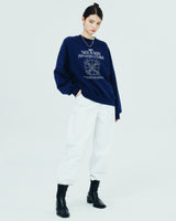 APOCALYPSE CLOVER SWEATSHIRT-NAVY (6680896536694)