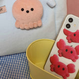 ミニクラブココジェリーハードアイフォンケース/mini crab kkokko Jelly Hard phone case