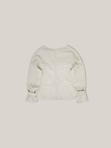 PINTUCK POINT BLOUSE [ MINT GRAY ]