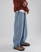 リアルバルーンデニムパンツ/real balloon denim pants 2color