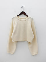 ハチレグロンラウンドニット/Hachi Reglon Round Knit (4color)