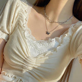 Kitch butterfly necklace (6664252031094)