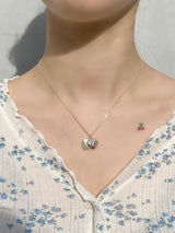Cushion Heart Necklace