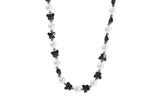 BLACK BUTTERFLY PEARL CHOKER (6684542828662)