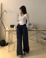 [BELLIDE MADE] spring ver. milk nylon-to-way car negotiations