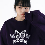 21 BUTTERFLY SWEATSHIRT[2Color] (6550327132278)