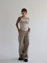 トラジョンワイドパンツ / no.5186 Trasion Wide Pants (2color)