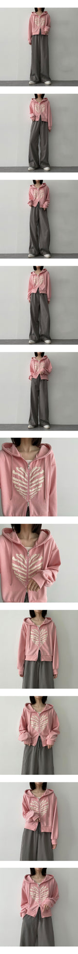 ゴールハートトゥウェイフードジップアップ/Goals Heart to Way Hooded Zip-Up