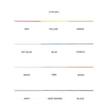 BASIC LEATHER Necklace (12color) (6655478825078)