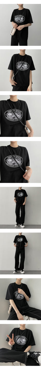 スラブステッチオリジナルブラックパンツ / Slub Stitch's Original Black Pants
