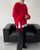 サイドスリットスウェットシャツ / NB Side slit sweatshirt (2 colors)