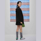 Kairo shirring jacket (black) (6684260270198)