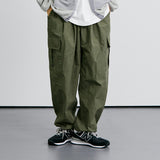 ナイロン2WAYワイドカーブフィットカーゴパンツ / NYLON 2WAY WIDE CURVE FIT CARGO PANTS KHAKI
