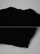 [SHOPPERMADE] ピュアレース半袖ブラウス (2color)