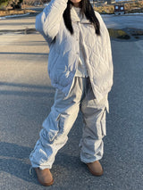 テンプラチャーワイドパンツ