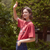 カウガールTシャツ / Cowgirl T-shirt (RED)