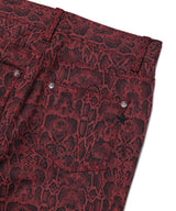 PYTHON BOOTSCUT PANTS RED(CV2DFFPA08A)